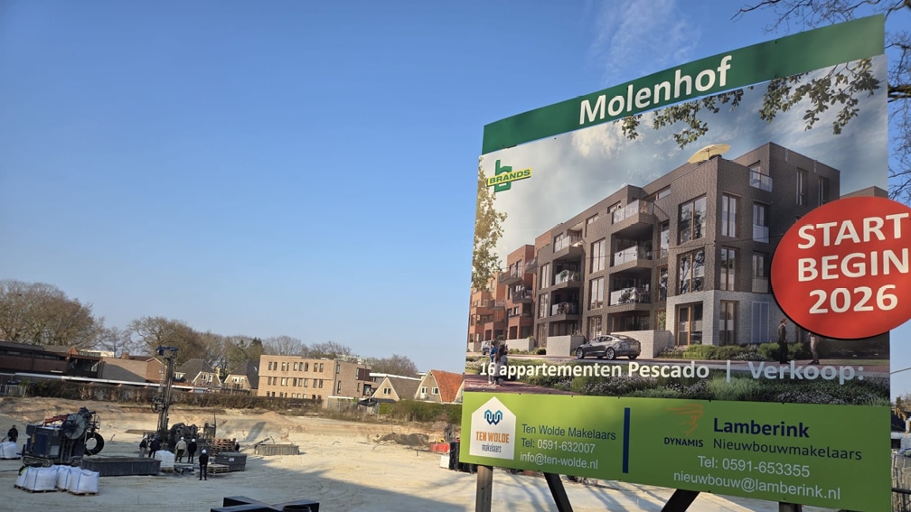 Bouwbord De Molenhof